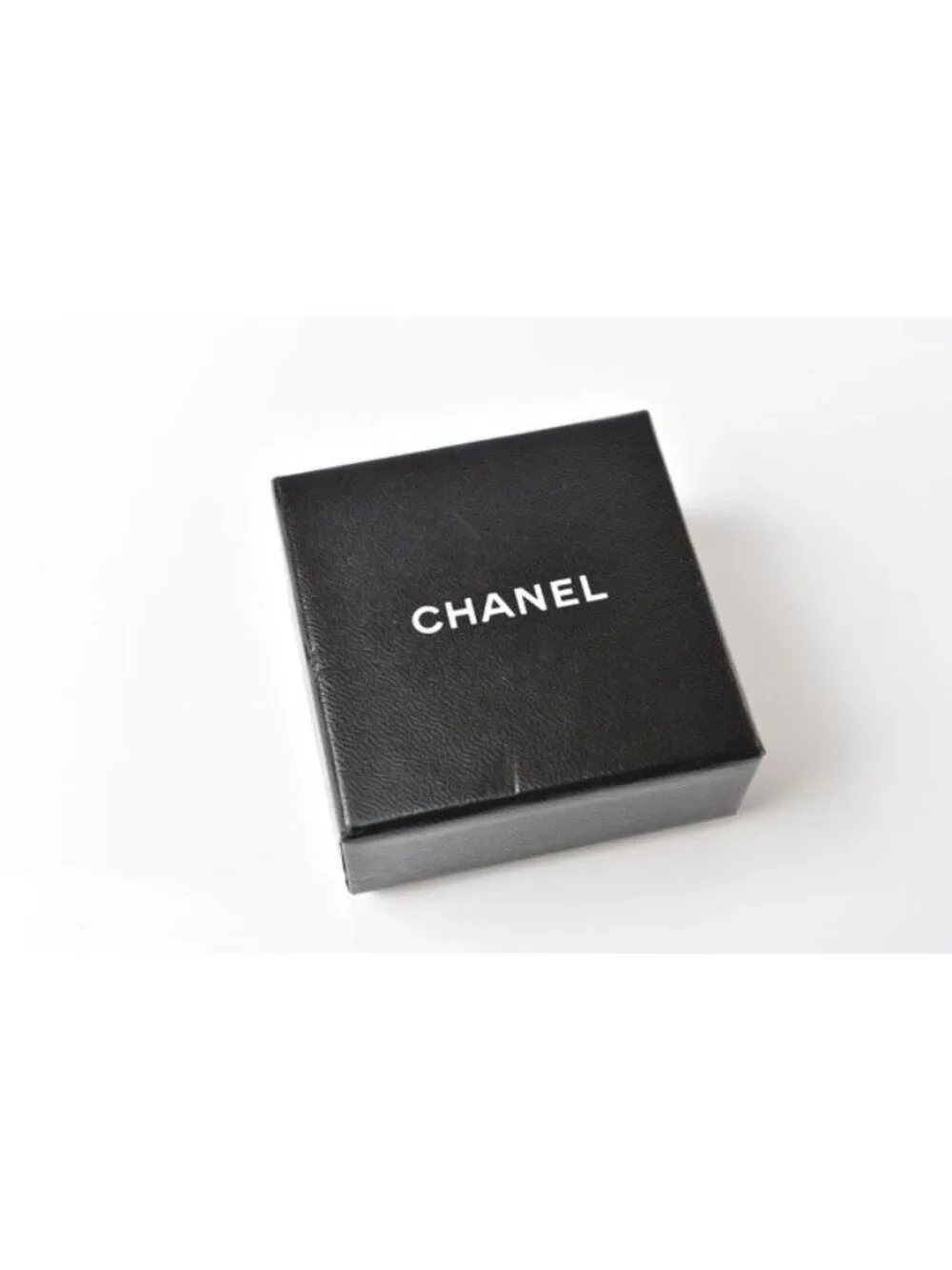Chanel Pearl Motif Coco Rhinestone Silver
